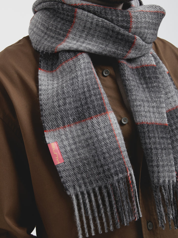 Chalina Castel De Baby Alpaca Color Gris