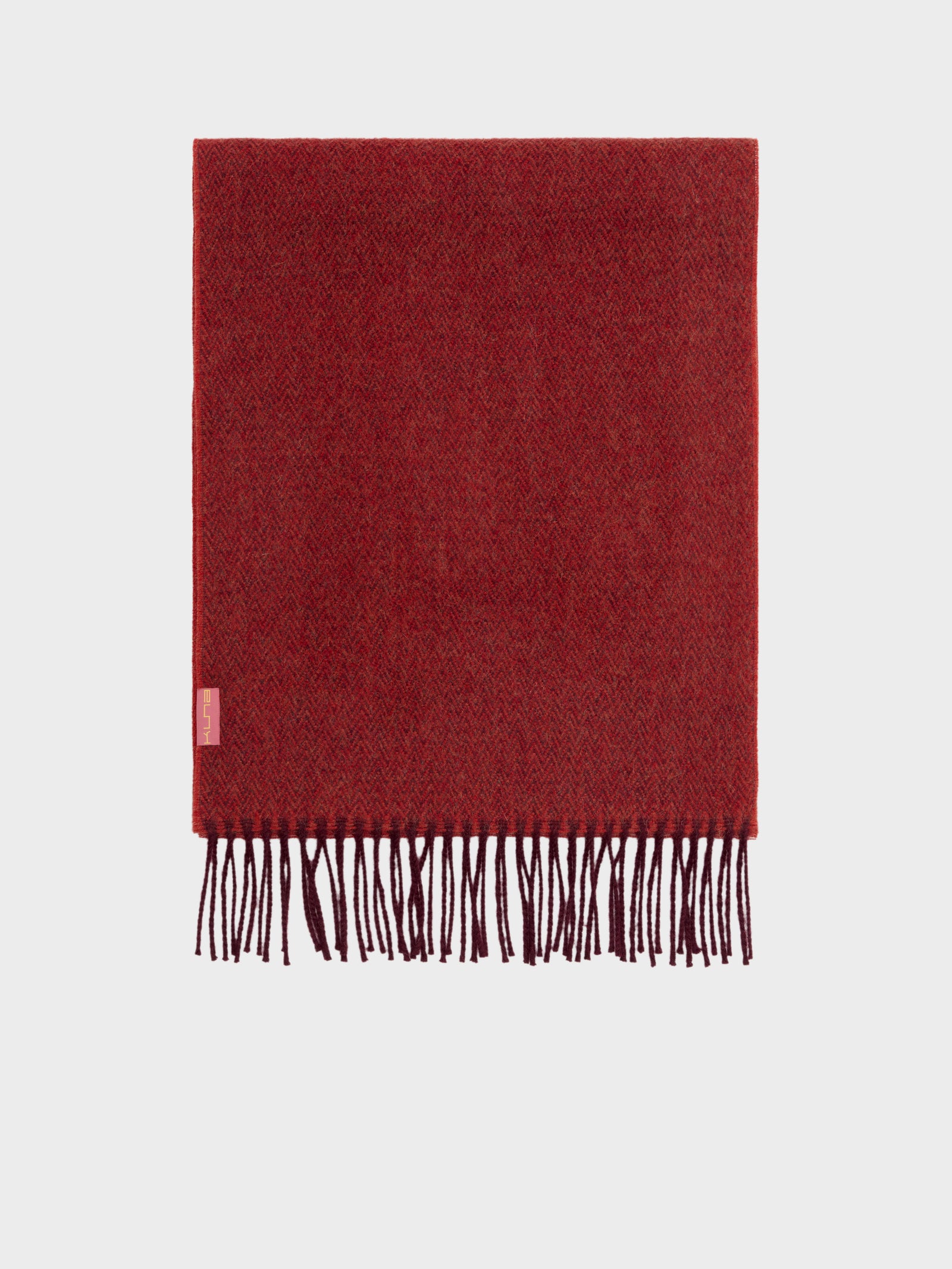 Chalina Celadon De Baby Alpaca Color Rojo