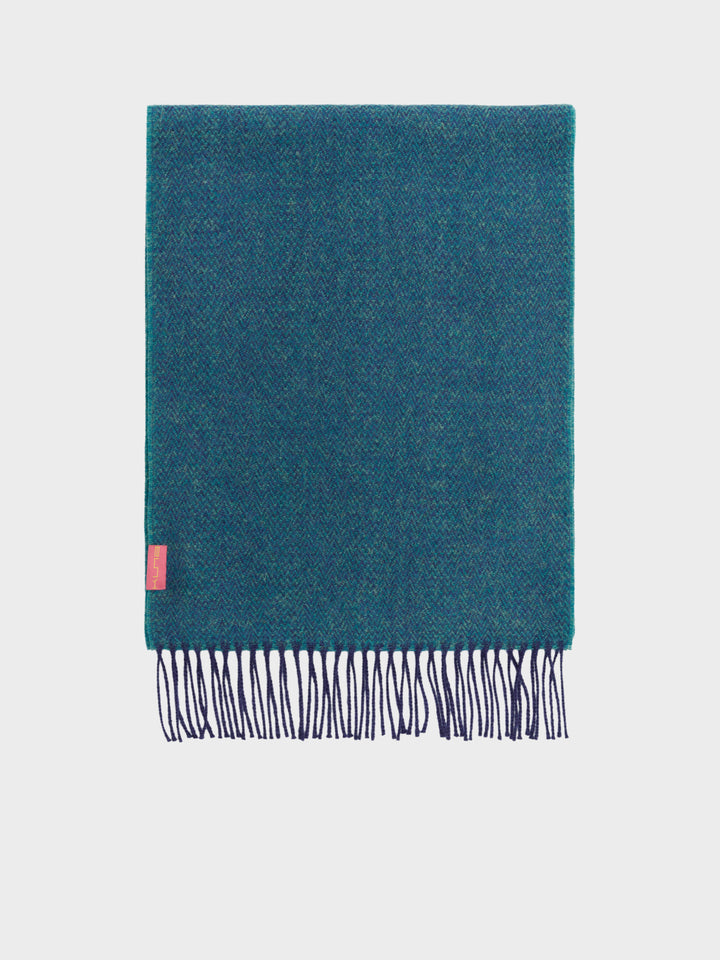 Chalina Celestin De Baby Alpaca Color Azul
