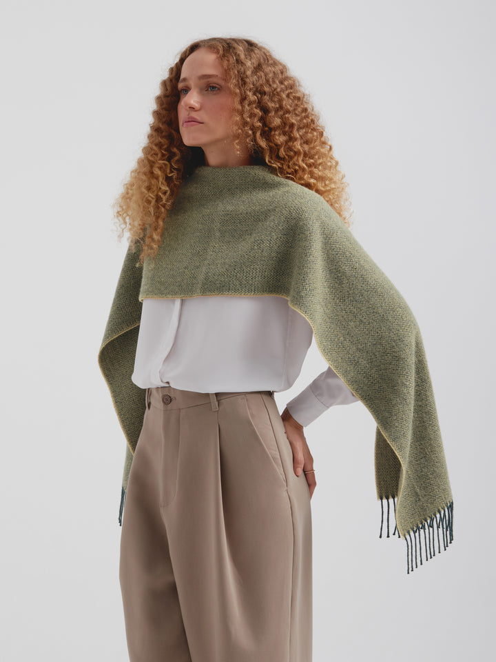 Chalina Celestin De Baby Alpaca Color Verde