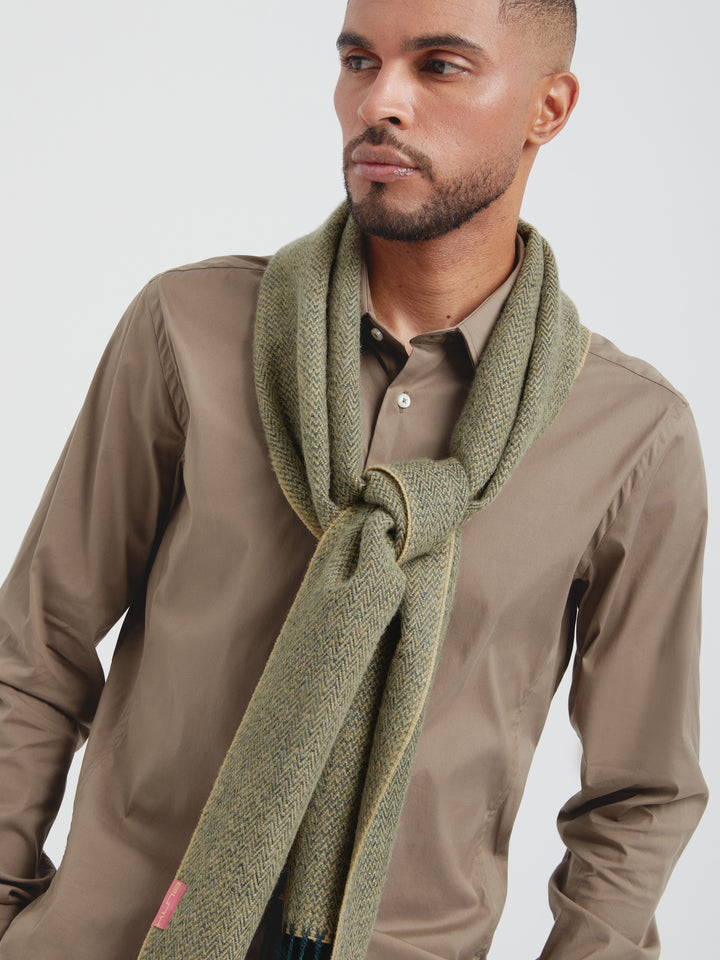 Chalina Celestin De Baby Alpaca Color Verde