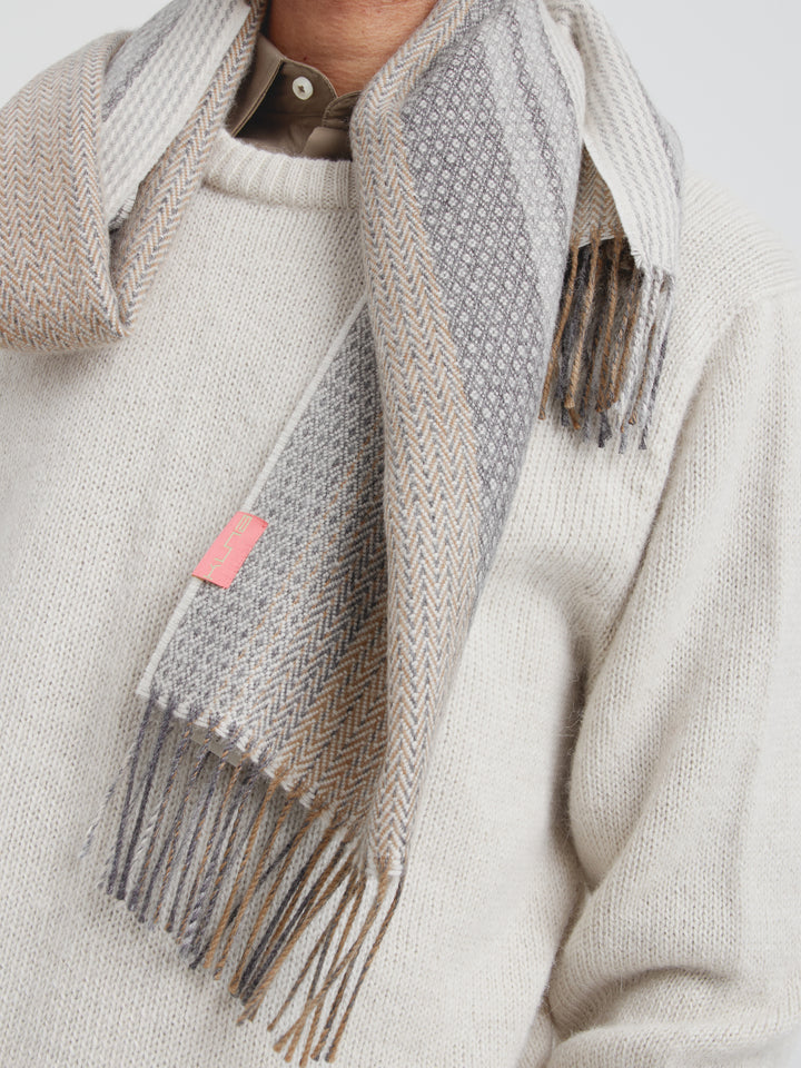Chalina Cesped De Baby Alpaca Color Beige