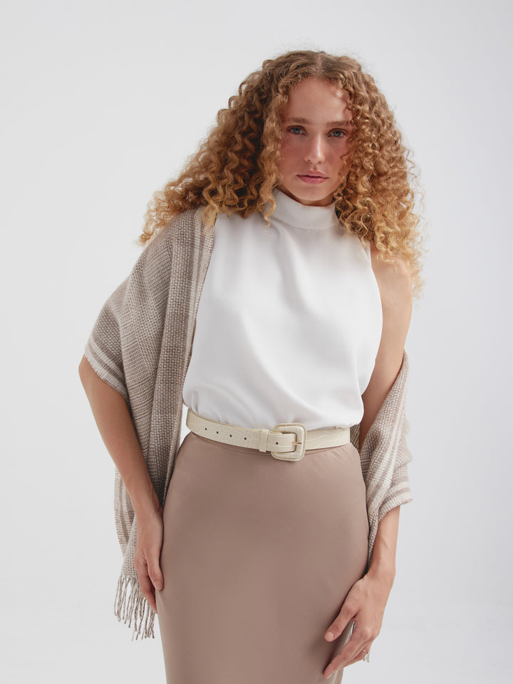 Chalina Chambi De Baby Alpaca Color Beige