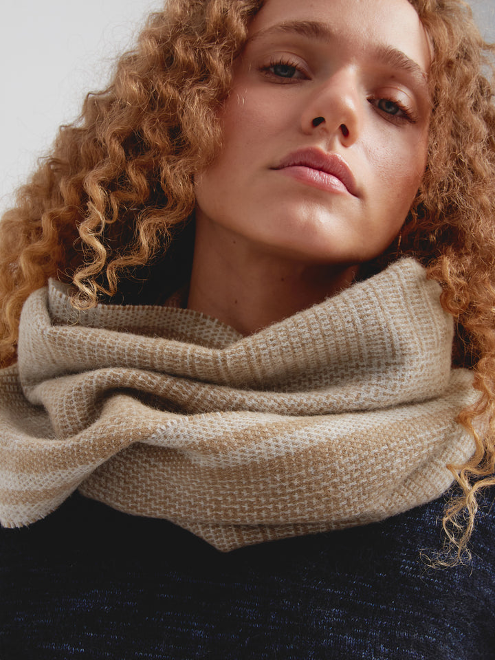 Chalina Chambi De Baby Alpaca Color Camel