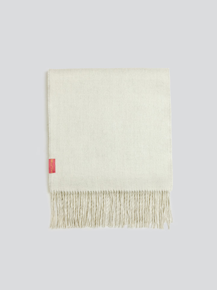 Yamila Baby Alpaca Scarf in Grey