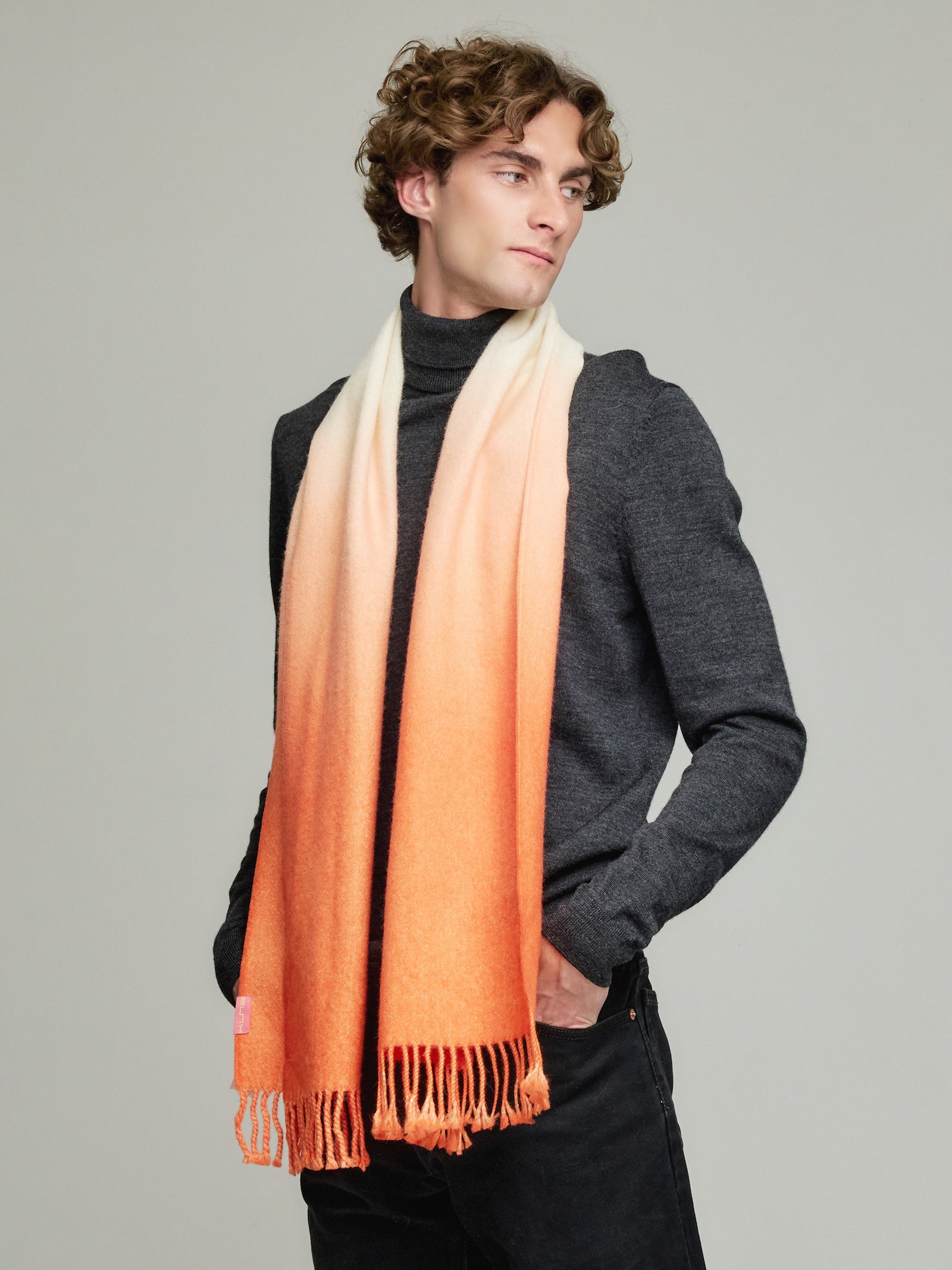 Chalina Yemi De Baby Alpaca Color Naranja