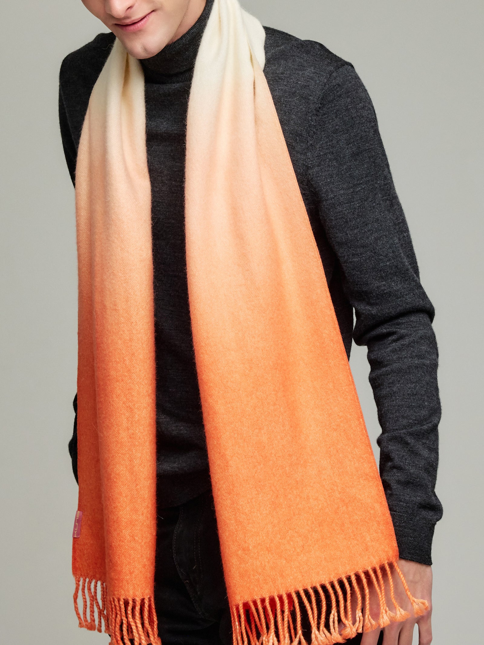 Chalina Yemi De Baby Alpaca Color Naranja
