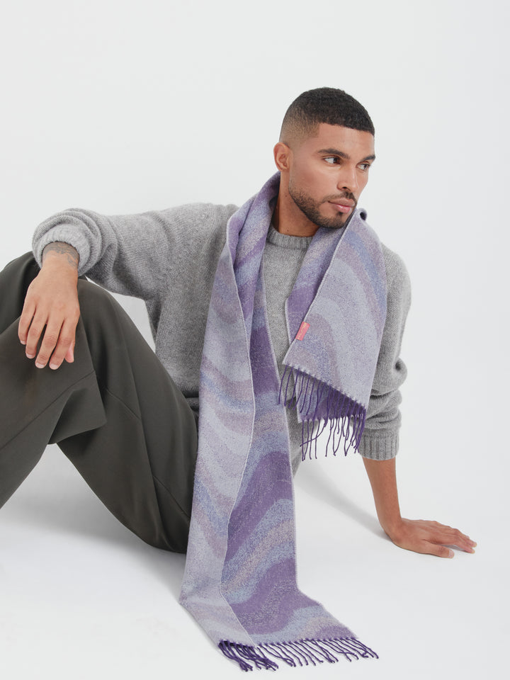 Chalina Chapel De Baby Alpaca Color Morado