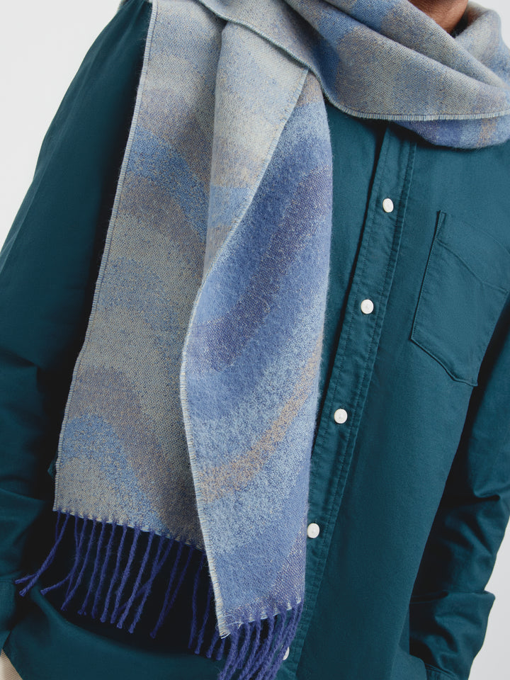 Chalina Chapel De Baby Alpaca Color Azul