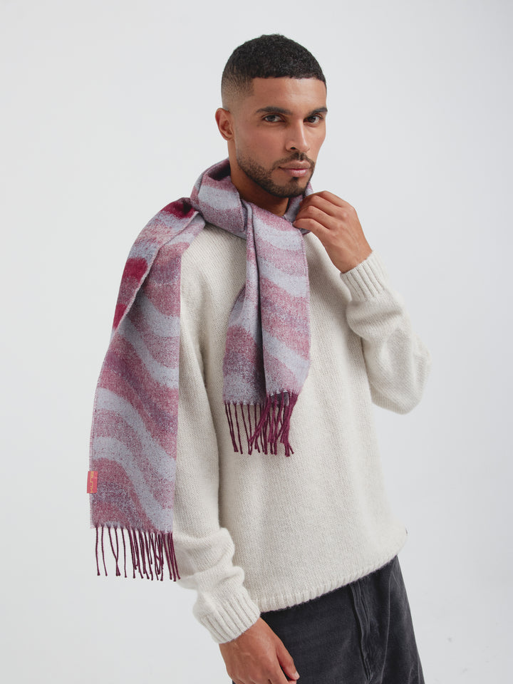 Chalina Chapel De Baby Alpaca Color Guinda