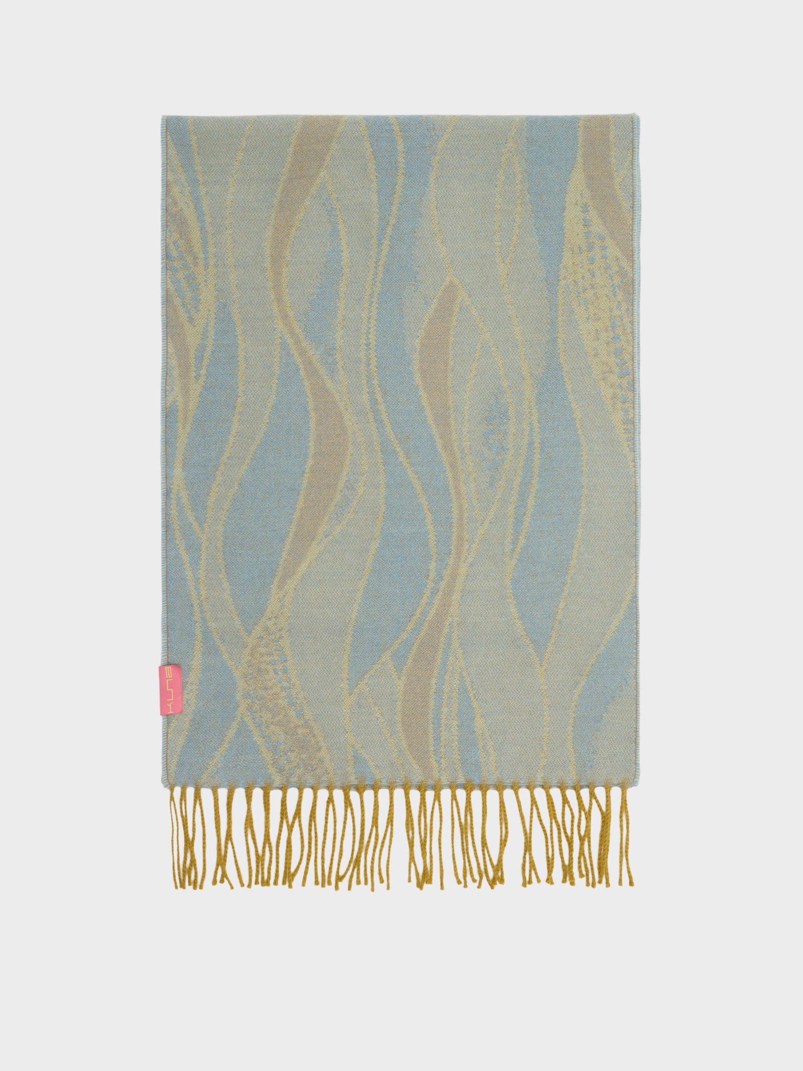 Yellow Baby Alpaca Charango Scarf
