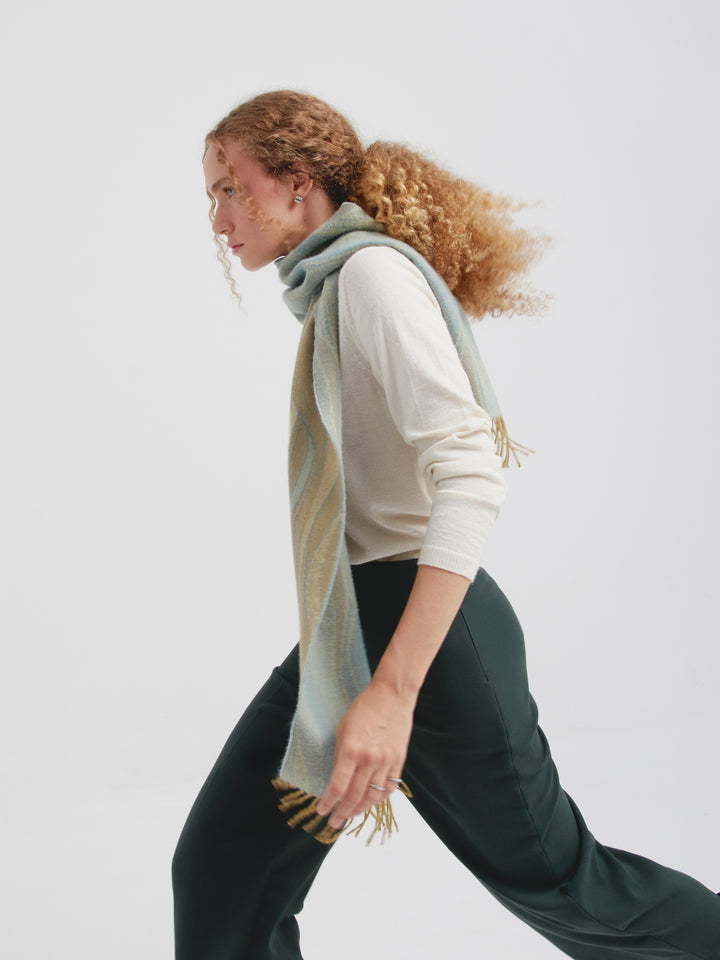 Chalina Charango De Baby Alpaca Color Amarillo