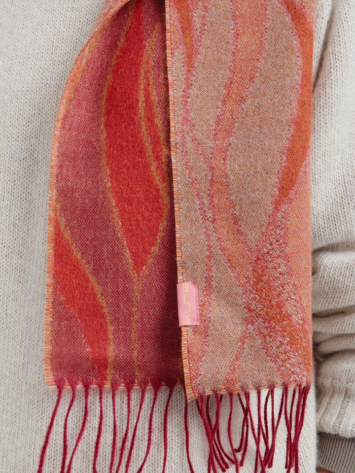 Chalina Charango De Baby Alpaca Color Rojo