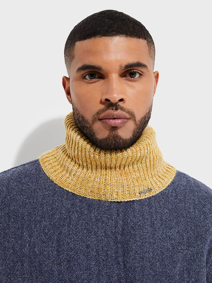 Chalina Ubicate Neck De Baby Alpaca Color Amarillo