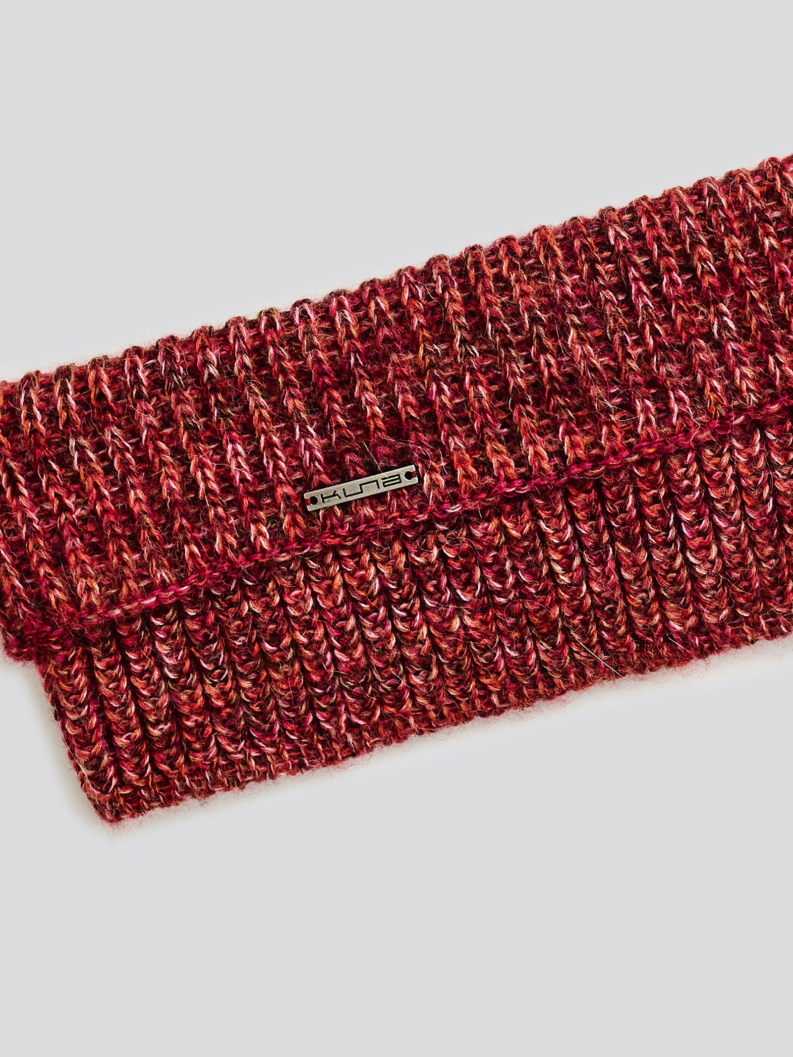 Chalina Ubicate Neck De Baby Alpaca Color Rojo