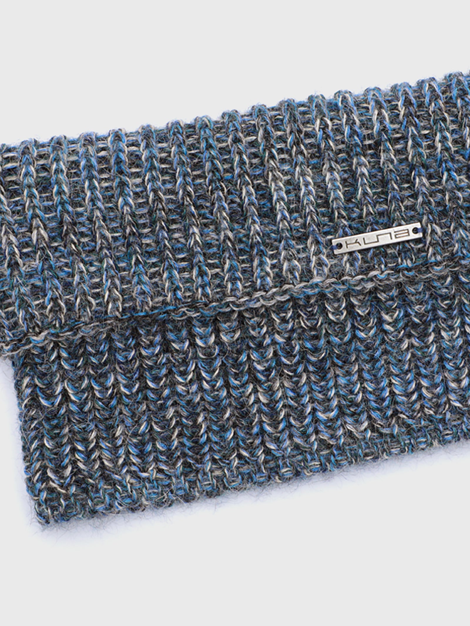 Chalina Ubicate Neck De Baby Alpaca Color Azul