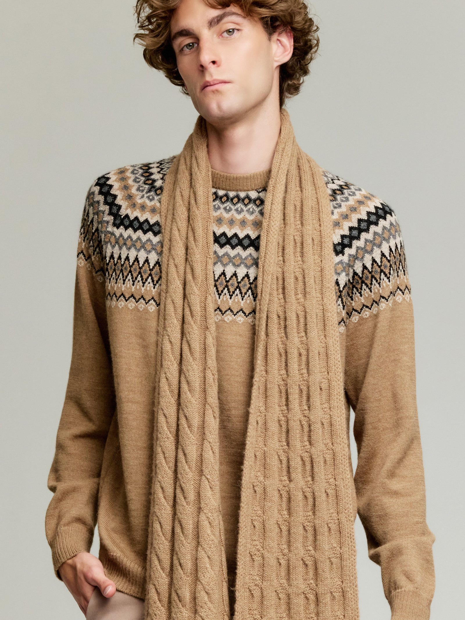 Chalina Yarela De Baby Alpaca Color Camel