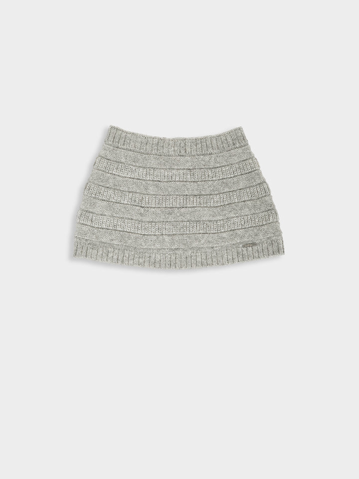 Chalina Zada De Baby Alpaca Color Gris