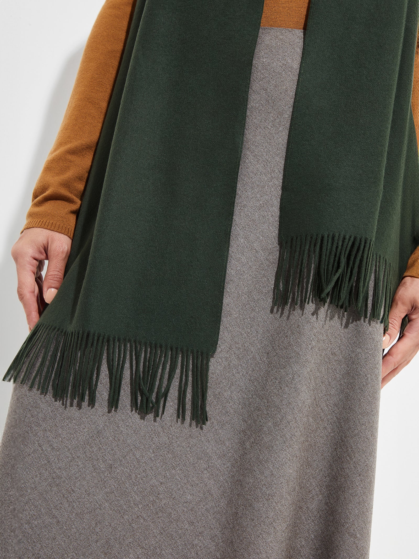 Chalina Basel De Vicuña Color Verde