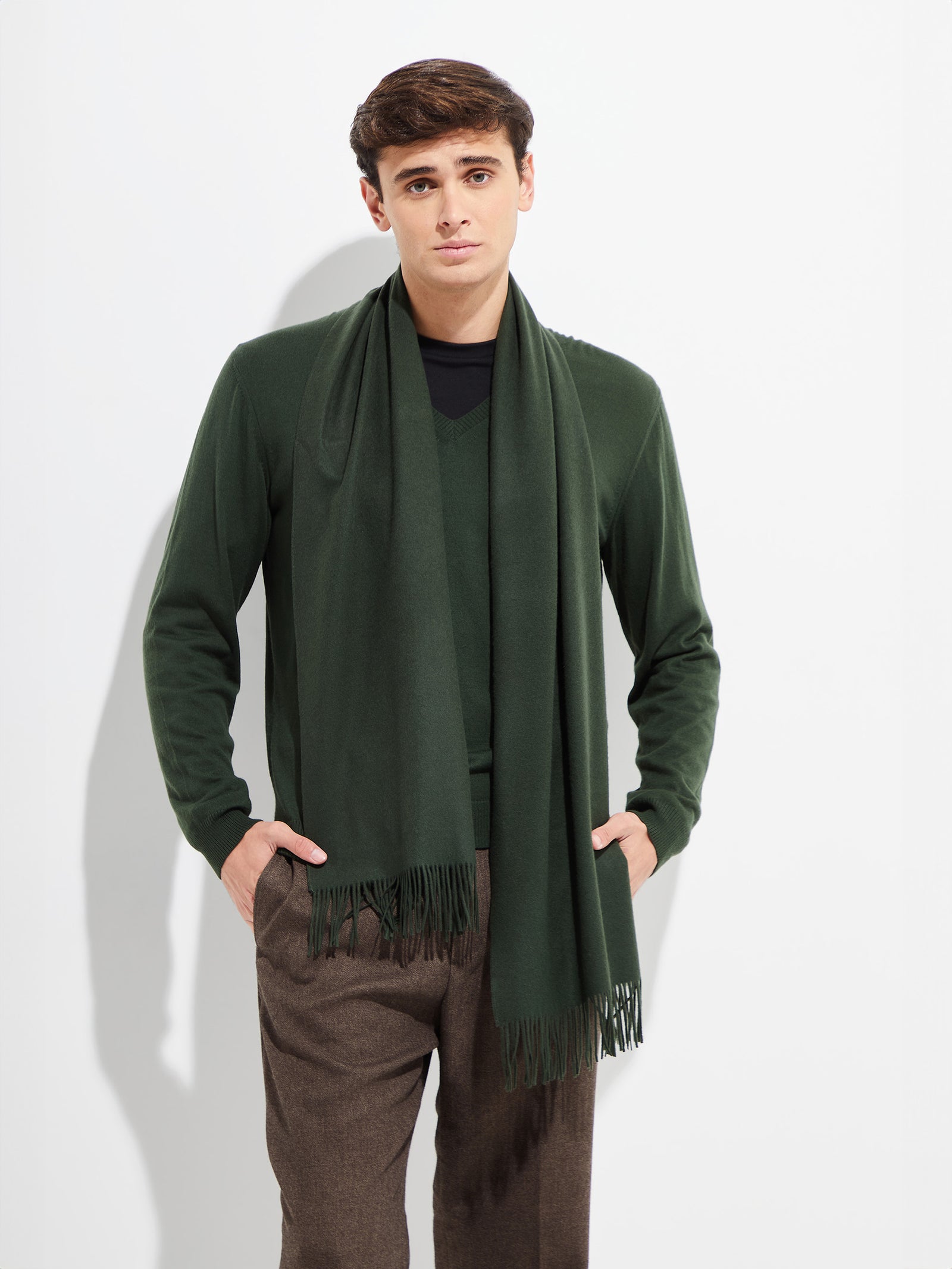 Chalina Basel De Vicuña Color Verde