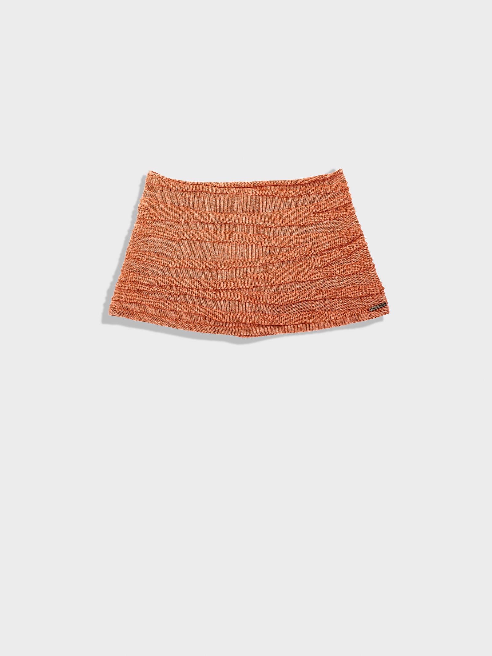 Orange Cotton Scarf
