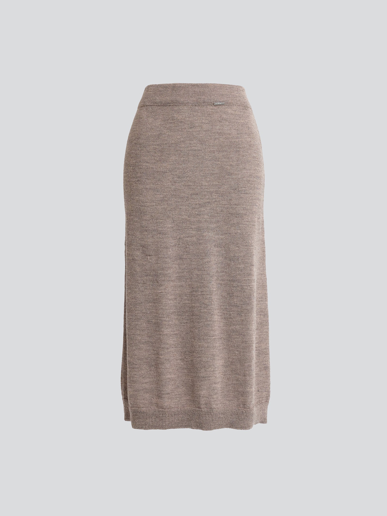 Falda Yngrid De Baby Alpaca Color Beige