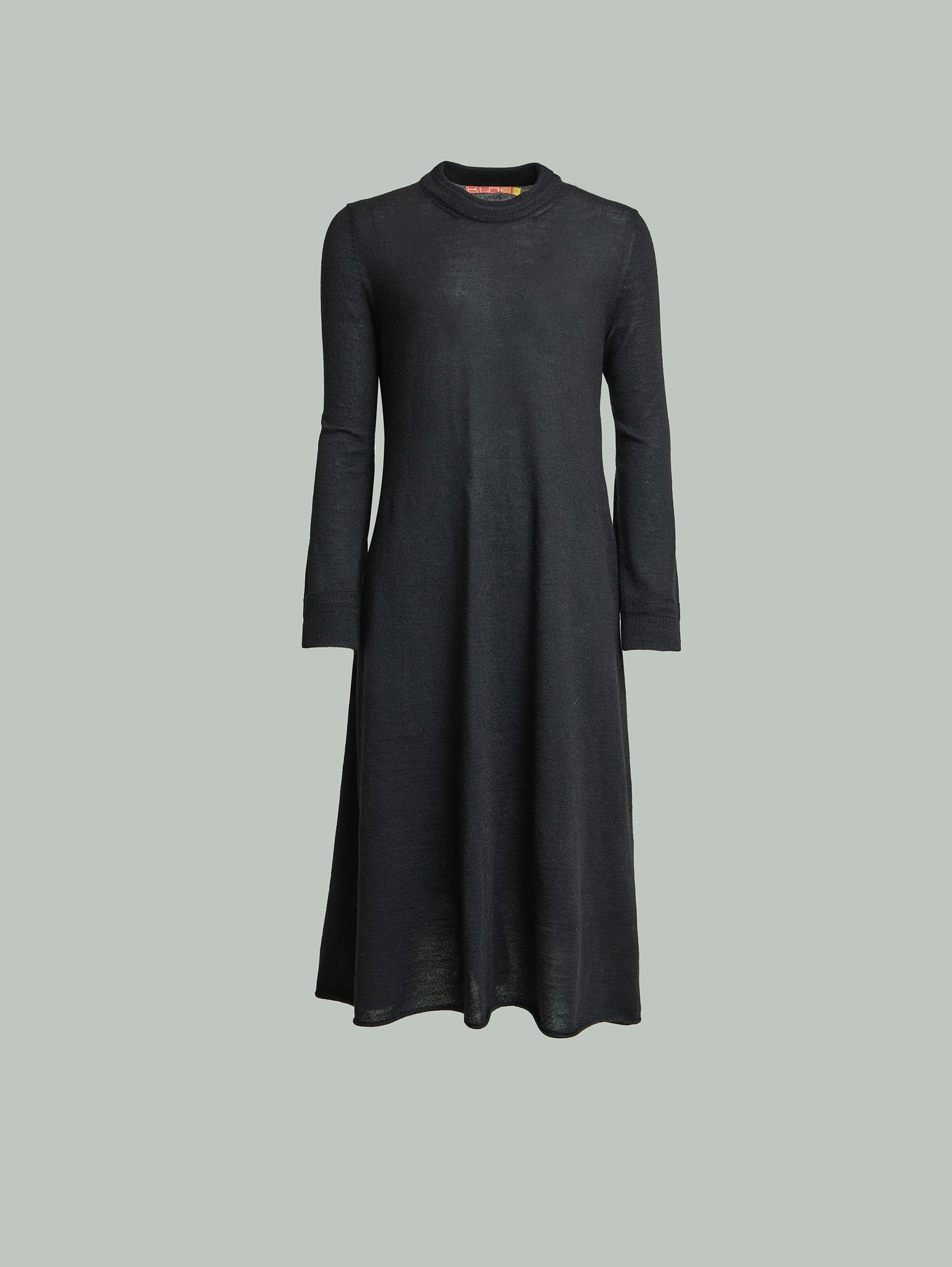 Vestido Brianna De Baby Alpaca Color Negro