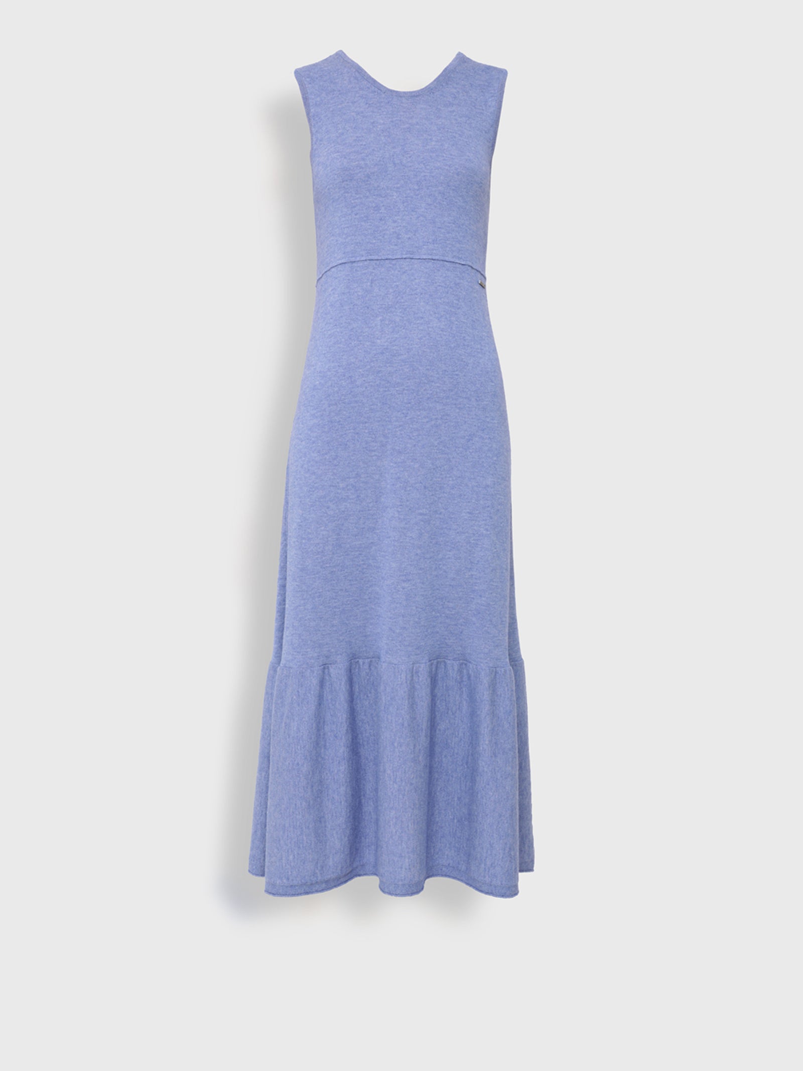 Yingyang Cotton Dress Blue Color