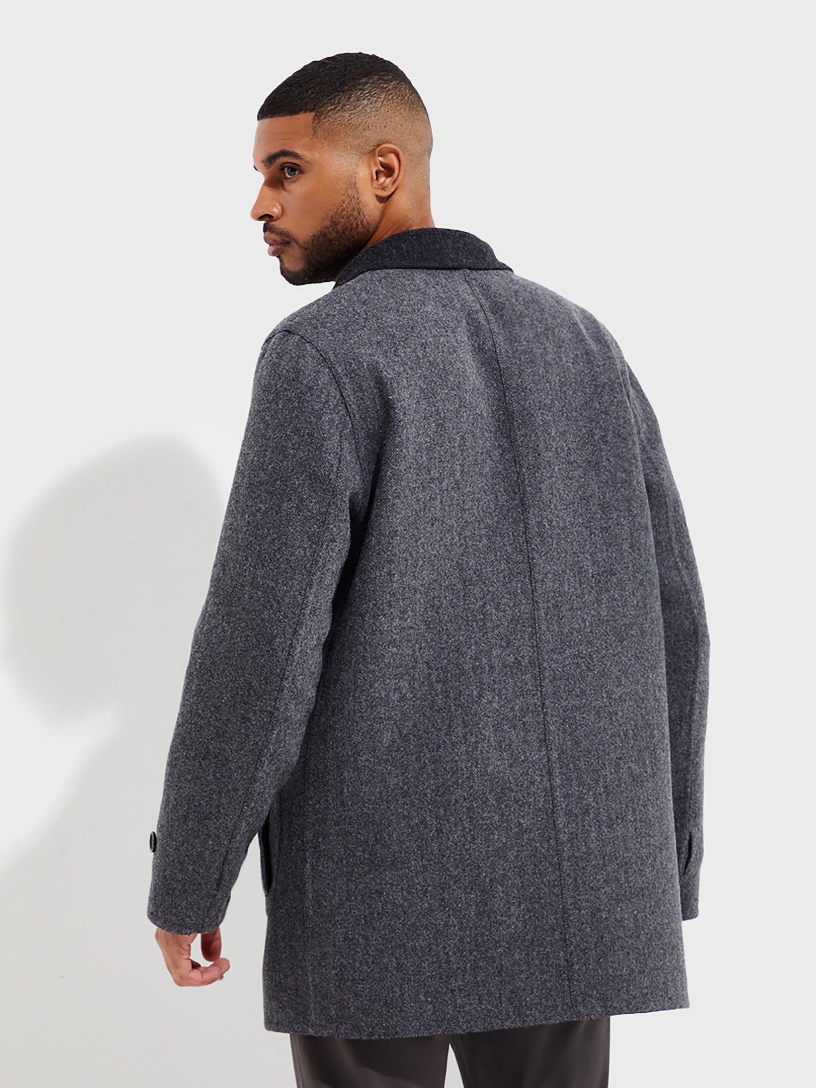 Brave Baby Alpaca Coat in Grey