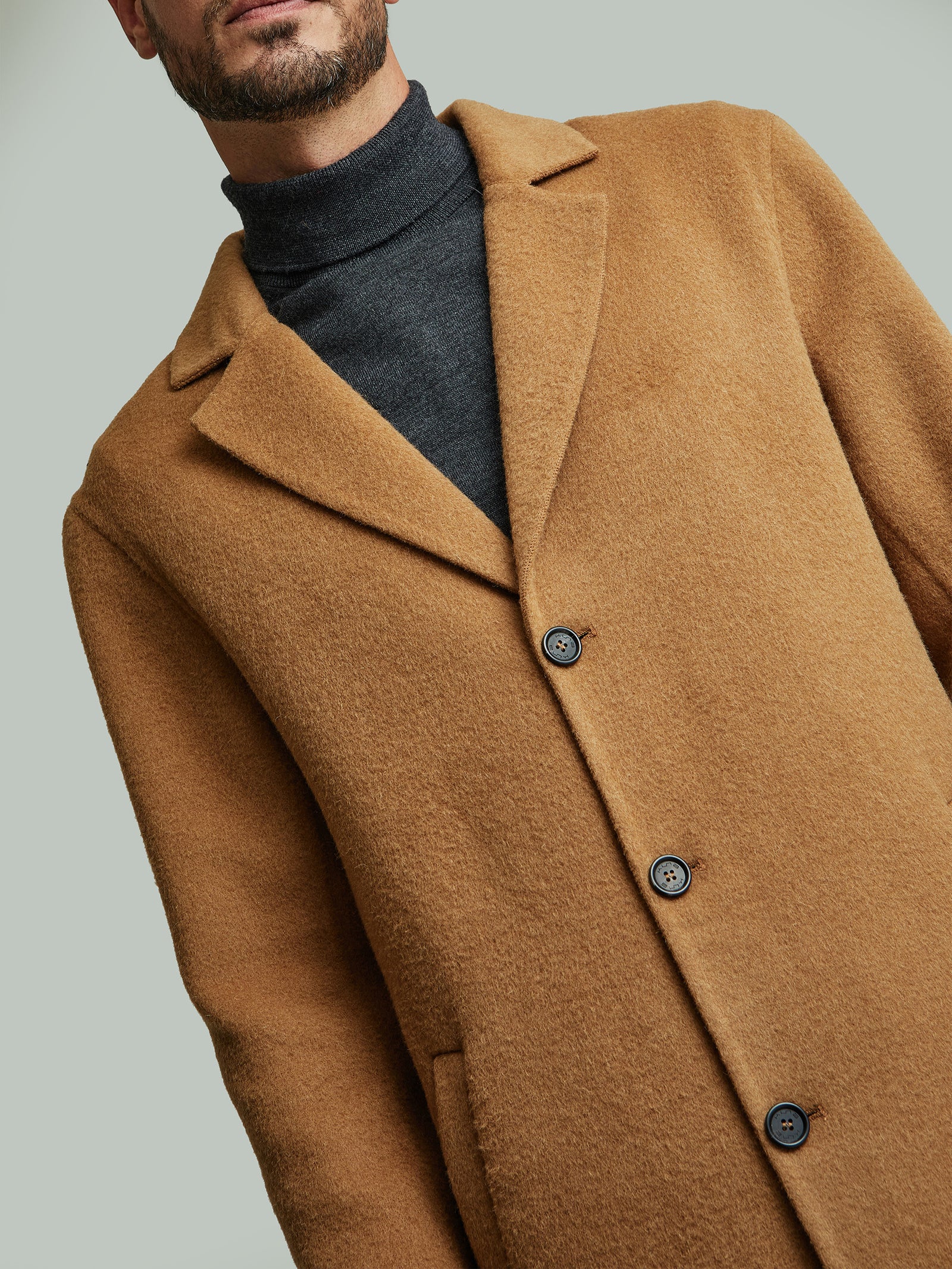 Ydalgo Baby Alpaca Coat Paco Color
