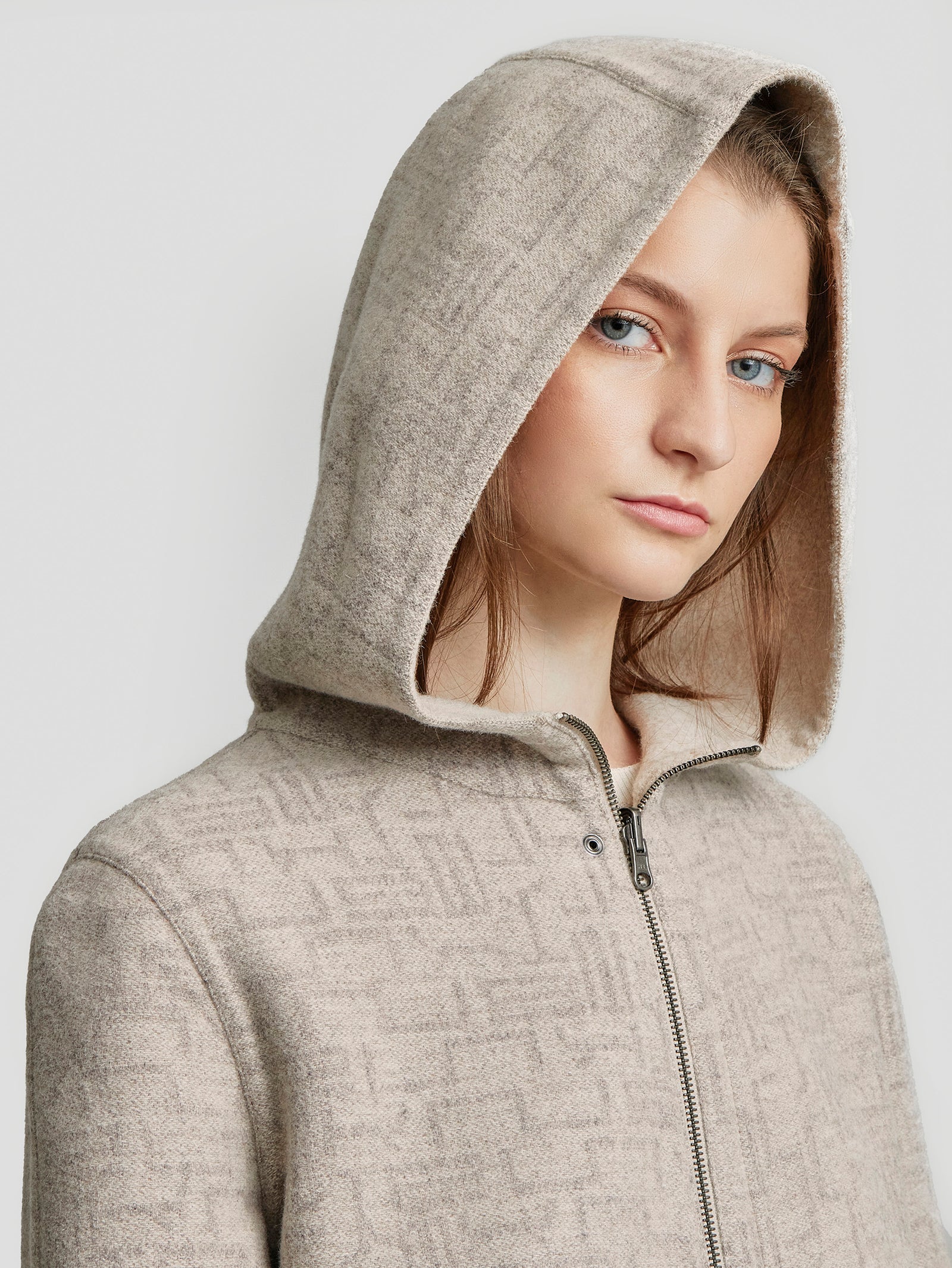 Abrigo Yper De Baby Alpaca Color Beige
