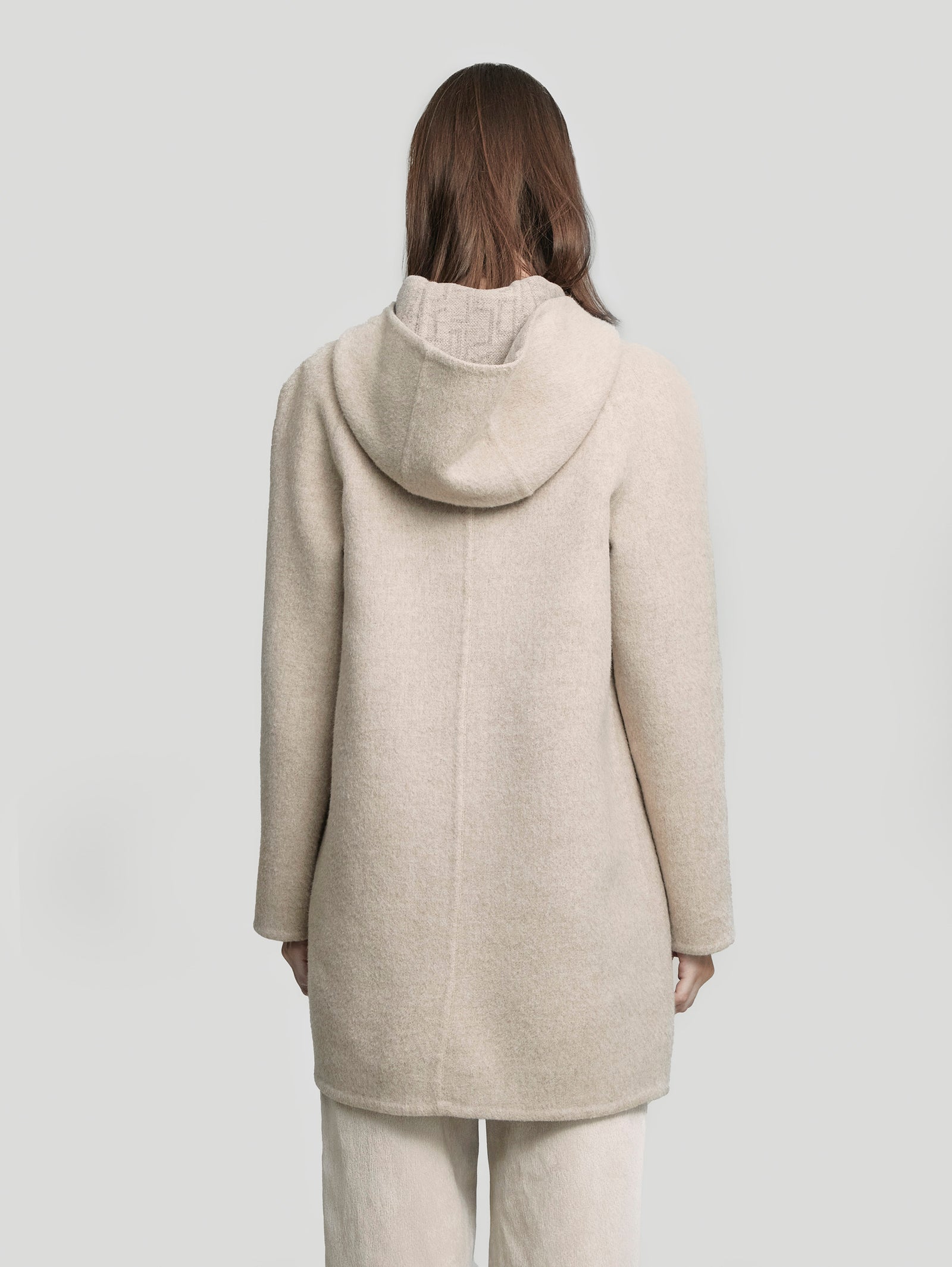 Abrigo Yper De Baby Alpaca Color Beige