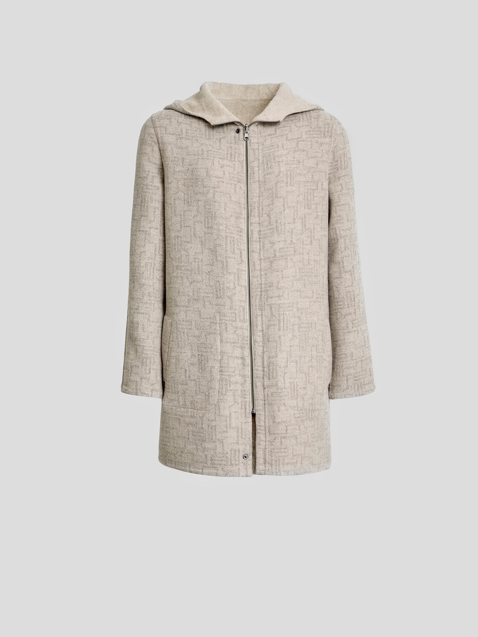 Abrigo Yper De Baby Alpaca Color Beige