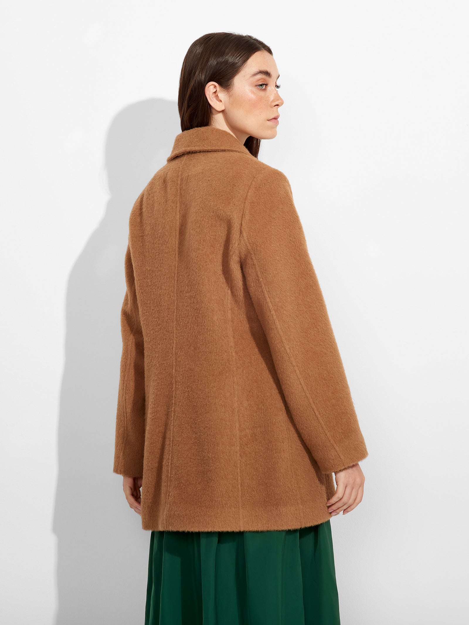 Zaza Camel Alpaca Coat