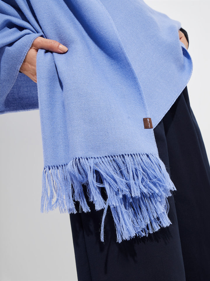 Royal Alpaca Jee Stole Light Blue