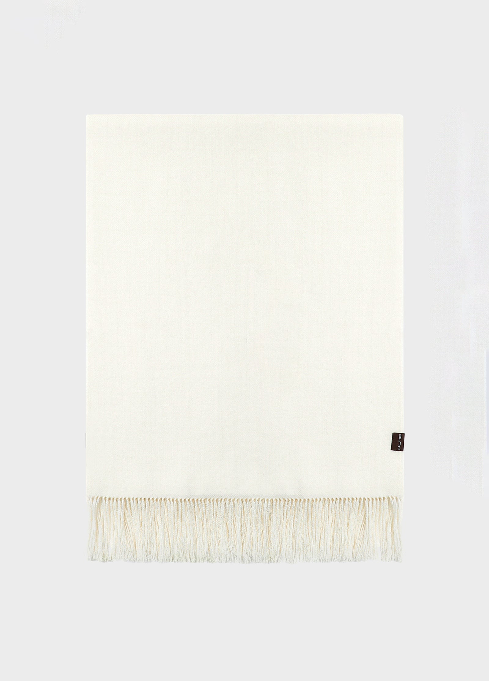 Jee Stole From Royal Alpaca In White