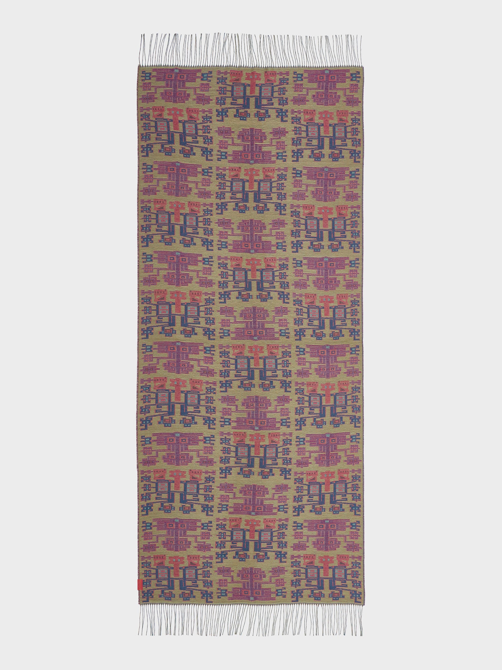 Estola Nazca - 52 De Baby Alpaca Color Morado