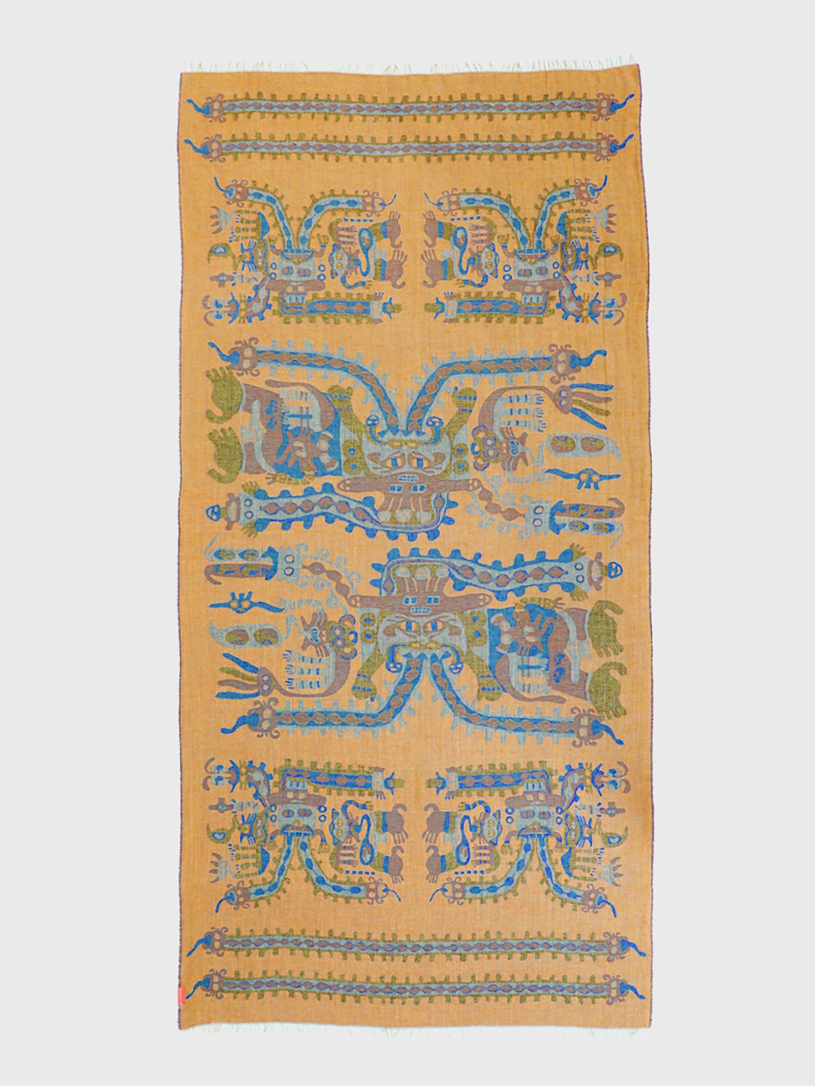 Estola Nazca - 34 De Royal Alpaca Color Verde