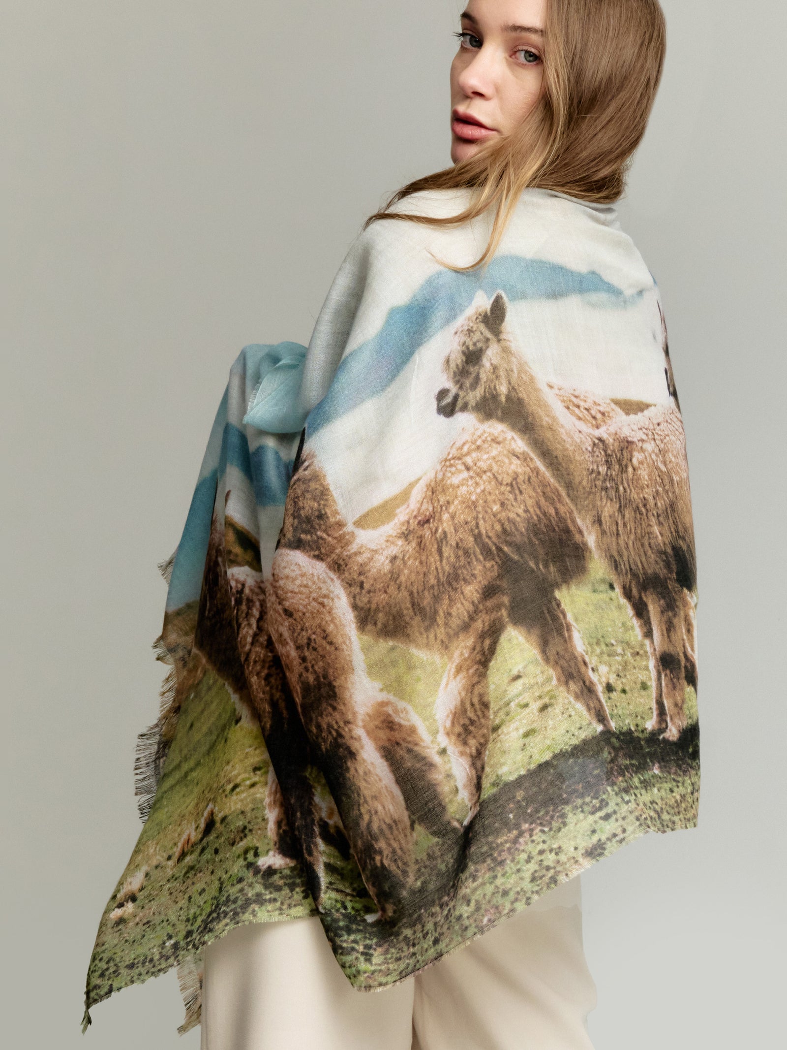 Estola Yori De Baby Alpaca Color Multicolor