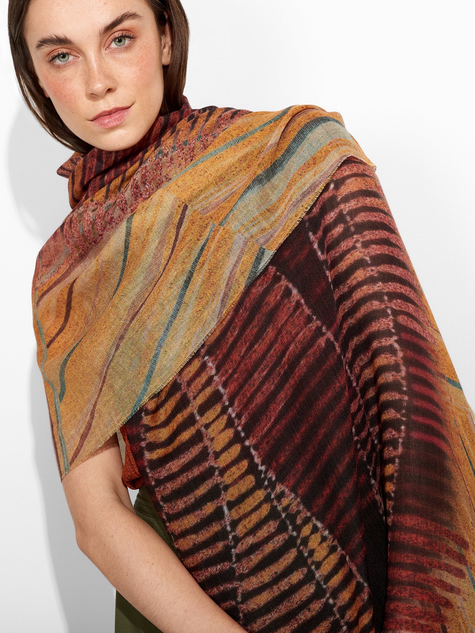Estola Ztamp 1 De Baby Alpaca Color Multicolor