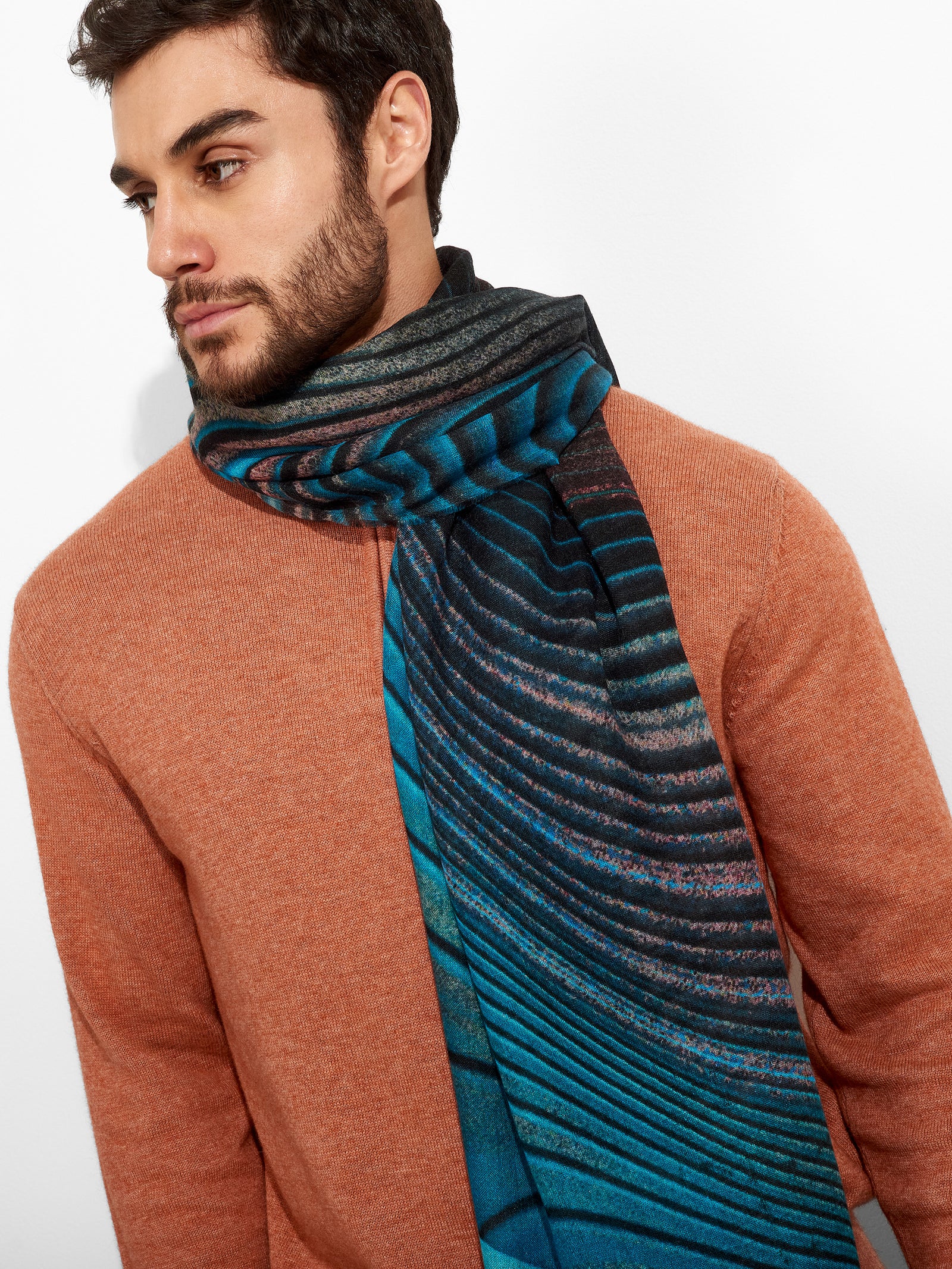 Estola Ztamp 7 De Baby Alpaca Color Multicolor