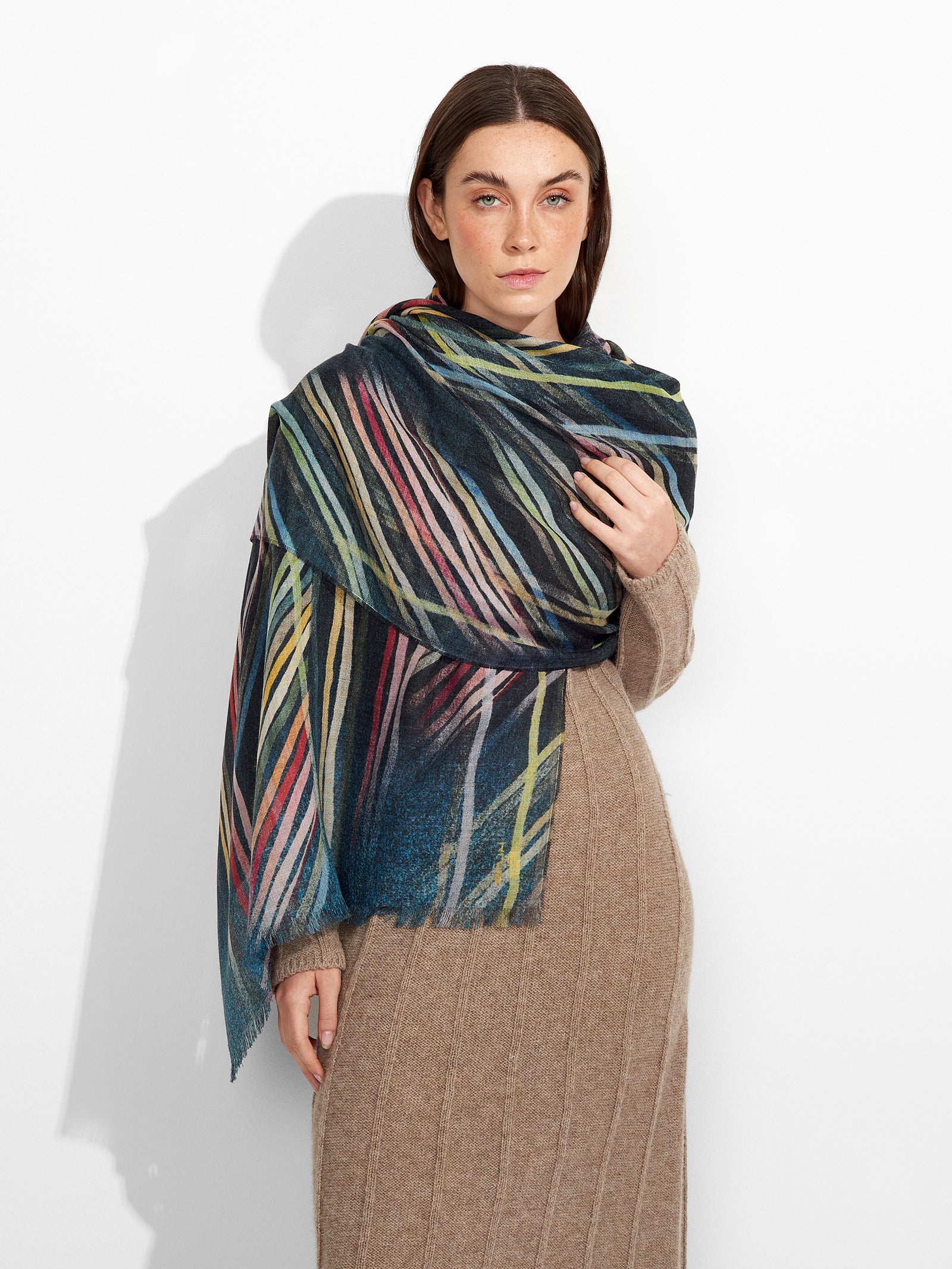 Estola Ztamp 8 De Baby Alpaca Color Multicolor