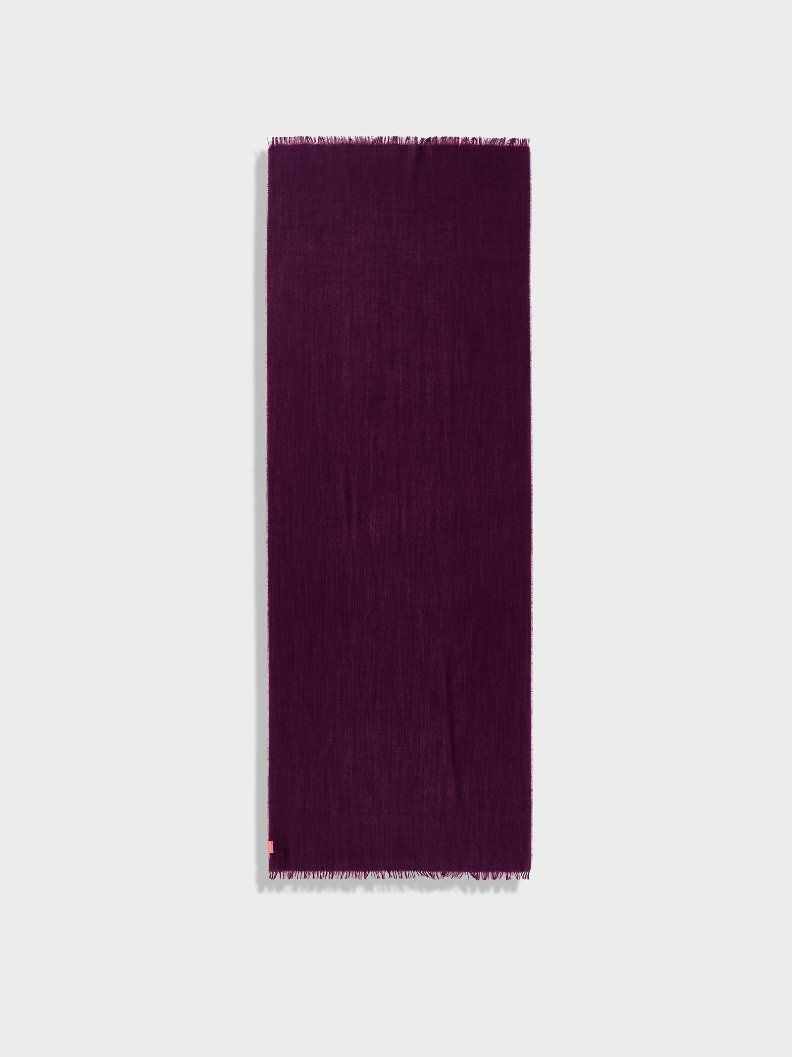 Estola Teaberry De Baby Alpaca Color Morado