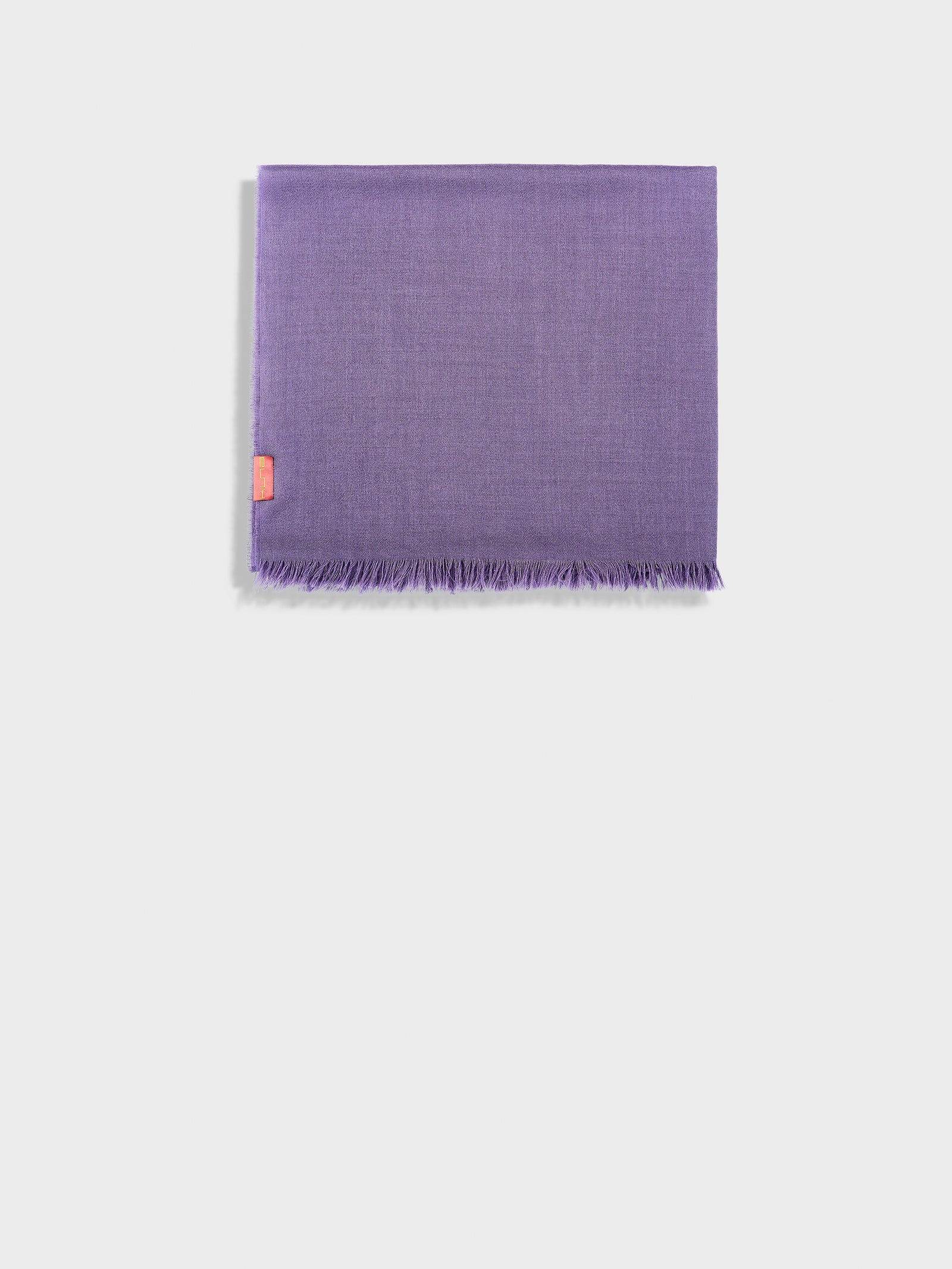 Estola Teaberry De Baby Alpaca Color Morado