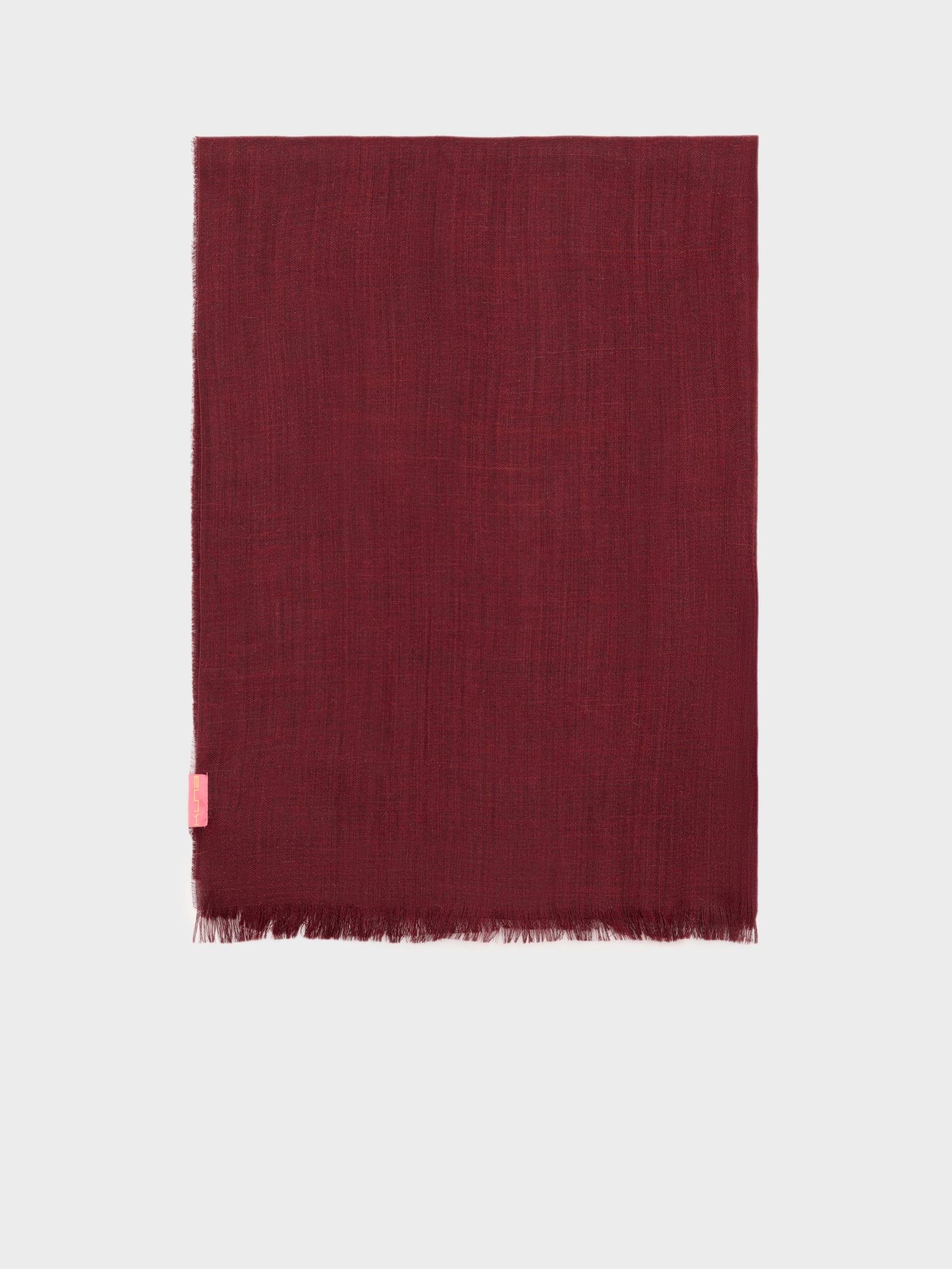 Estola Teaberry De Baby Alpaca Color Guinda
