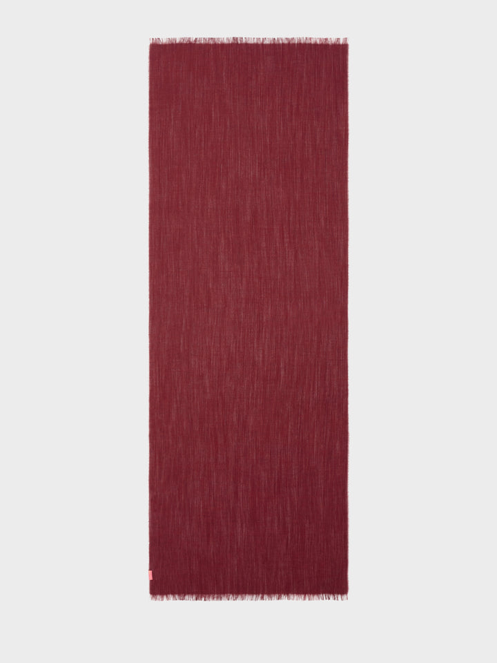 Estola Teaberry De Baby Alpaca Color Guinda