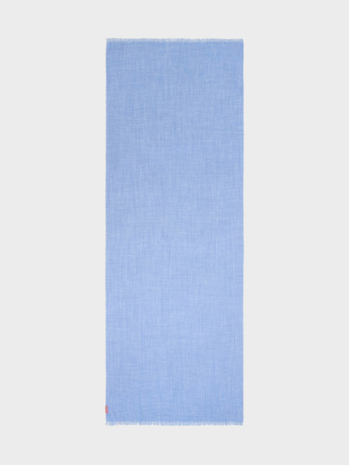 Baby Alpaca Teaberry Stole Sky Blue
