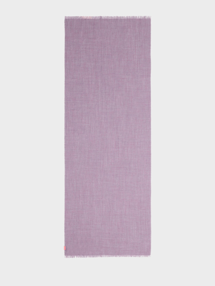 Purple Baby Alpaca Teaberry Stole