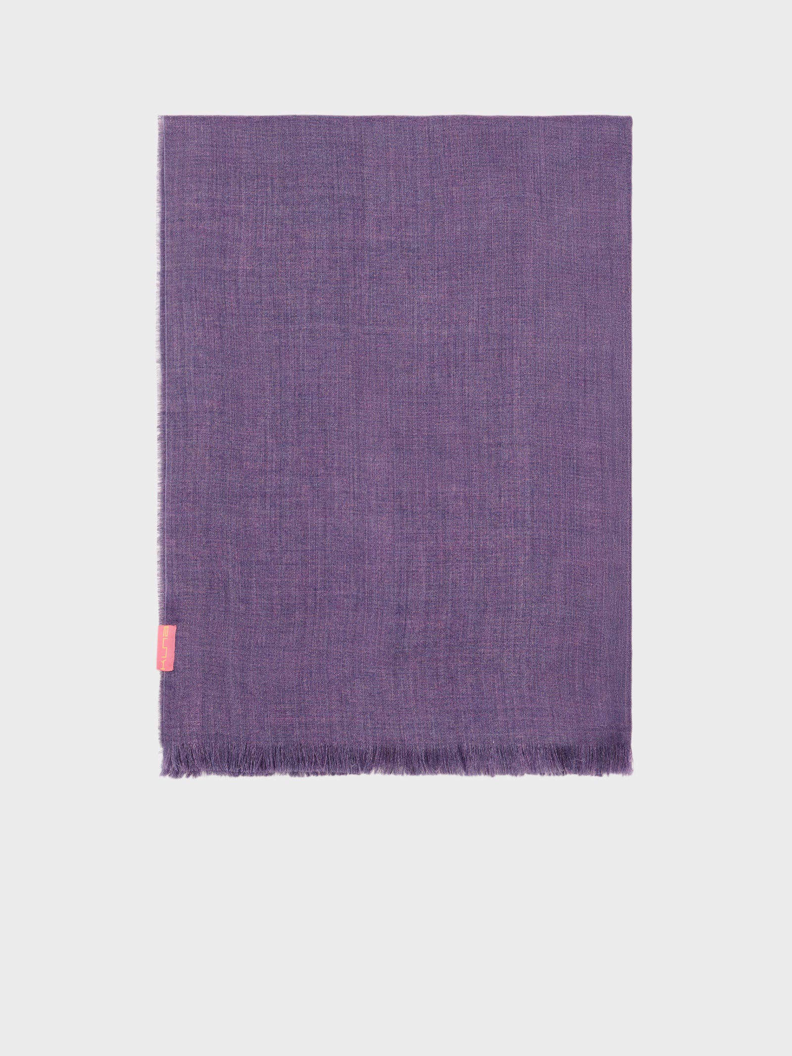 Estola Teaberry De Baby Alpaca Color Morado