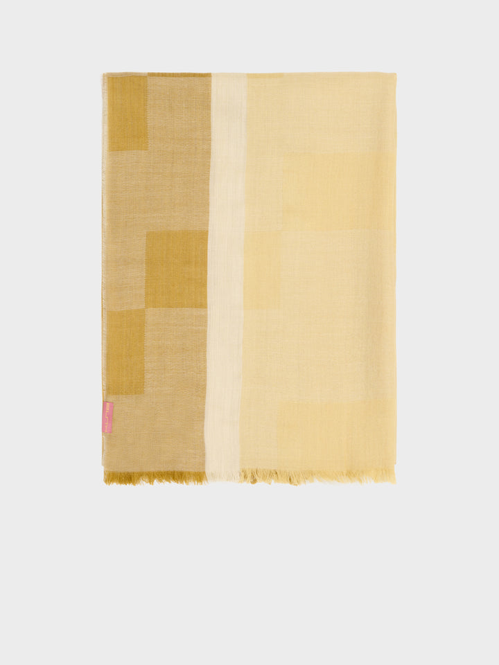 Estola Caoba De Baby Alpaca Color Beige